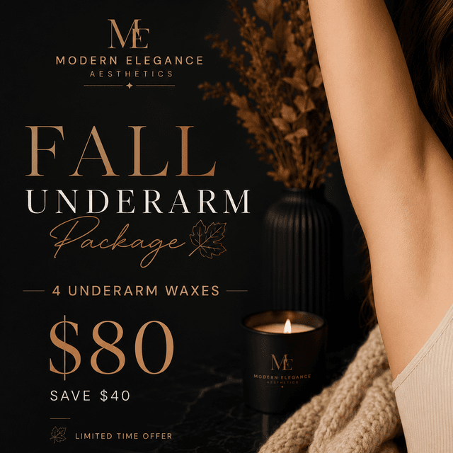 Fall Underarm Special 🍂 at Modern Elegance Aesthetics in Beverly, MA